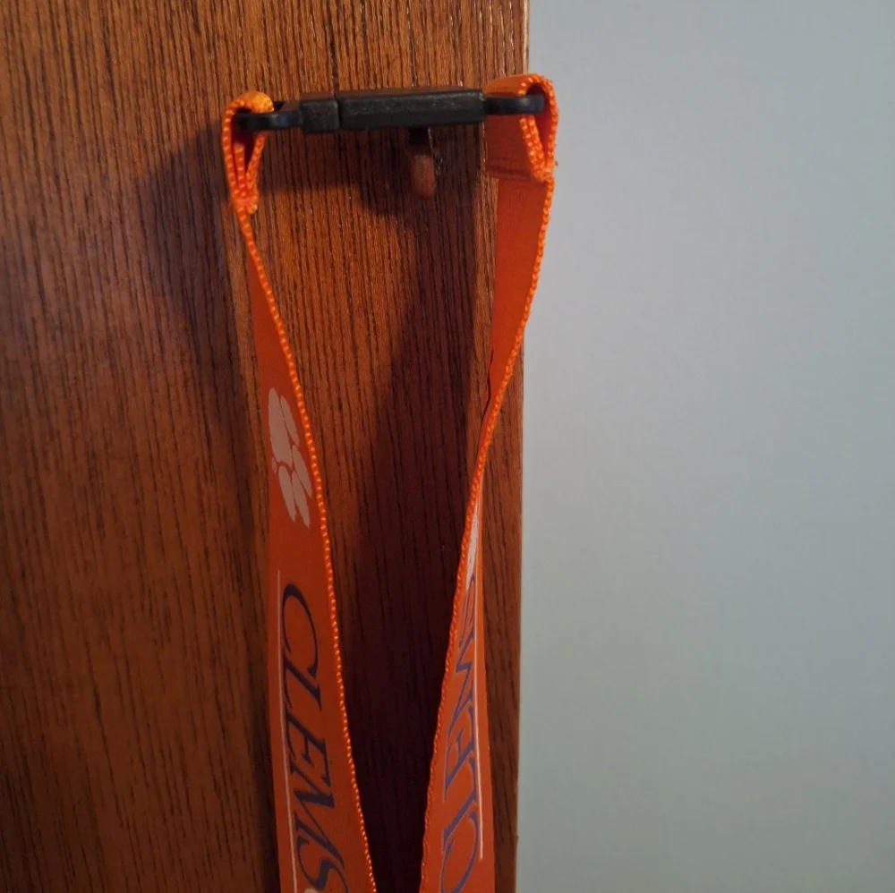 Clemson NWT Orange Lanyard